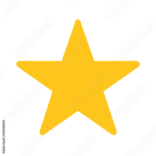 Shining Star Illuminating the Night Sky, Symbolizing Hope and Dreams