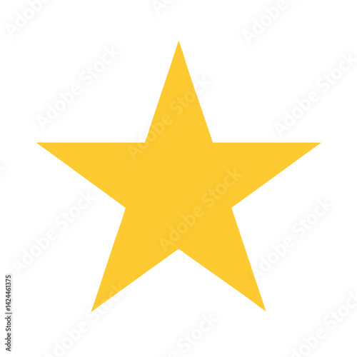 Shining Star Illuminating the Night Sky, Symbolizing Hope and Dreams