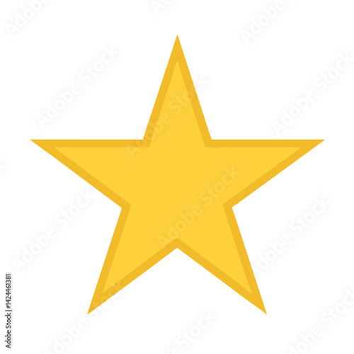Shining Star Illuminating the Night Sky, Symbolizing Hope and Dreams