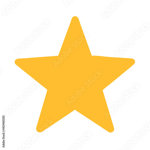 Shining Star Illuminating the Night Sky, Symbolizing Hope and Dreams