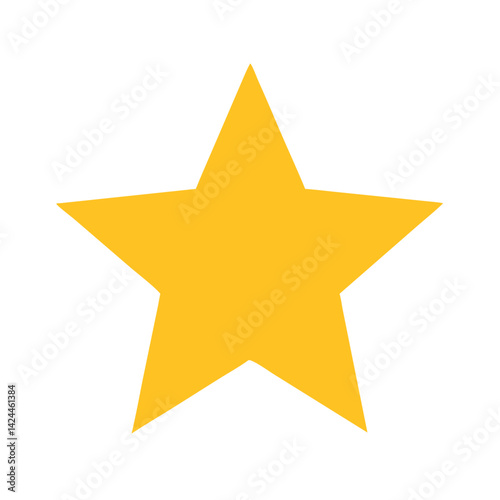 Shining Star Illuminating the Night Sky, Symbolizing Hope and Dreams