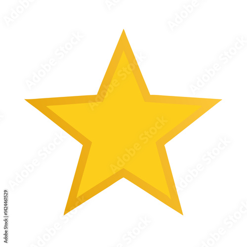 Shining Star Illuminating the Night Sky, Symbolizing Hope and Dreams