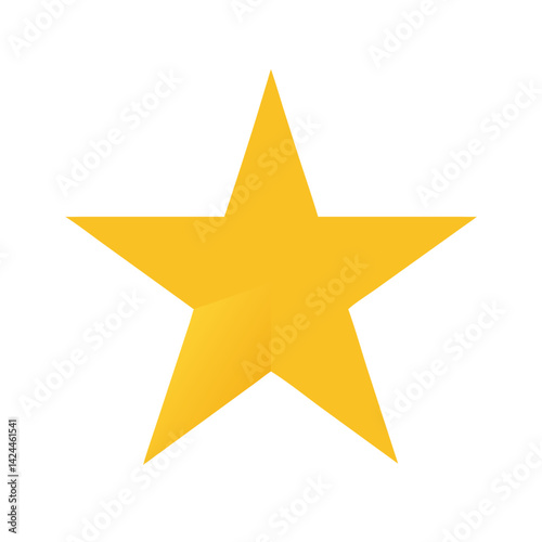 Shining Star Illuminating the Night Sky, Symbolizing Hope and Dreams