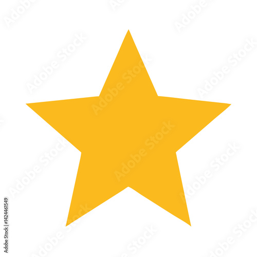 Shining Star Illuminating the Night Sky, Symbolizing Hope and Dreams