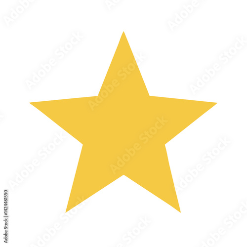 Shining Star Illuminating the Night Sky, Symbolizing Hope and Dreams