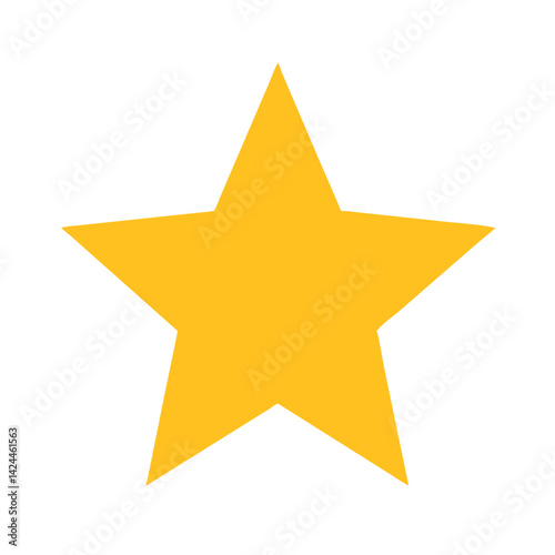 Shining Star Illuminating the Night Sky, Symbolizing Hope and Dreams