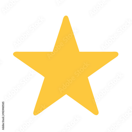 Shining Star Illuminating the Night Sky, Symbolizing Hope and Dreams