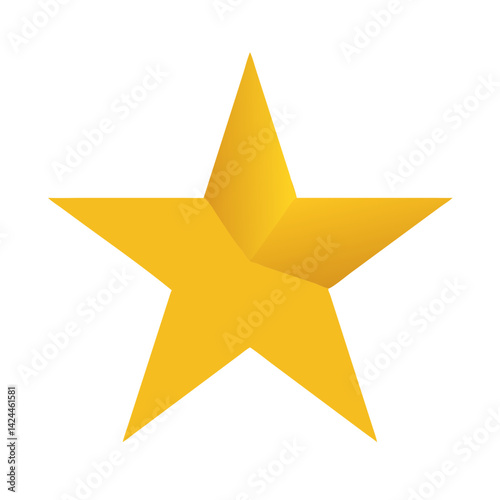 Shining Star Illuminating the Night Sky, Symbolizing Hope and Dreams