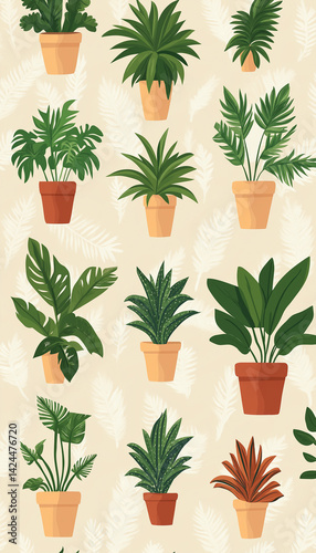 Plant mobile phone background 1