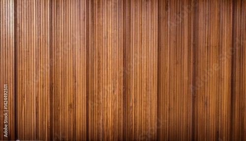 wooden wall made of vertical panels line slats made of wood for a modern interior timber planks for cladding facades or fences material for cladding in construction