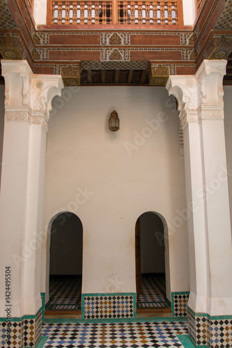 Obraz na płótnie The Medersa Ben Youssef w salonie