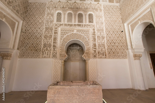 Obraz na płótnie The Medersa Ben Youssef w salonie