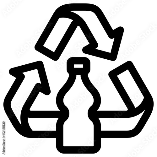 Recycle Bottle Icon
