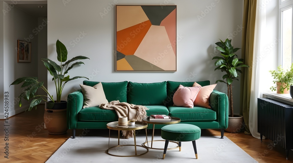 Fototapeta premium modern living room