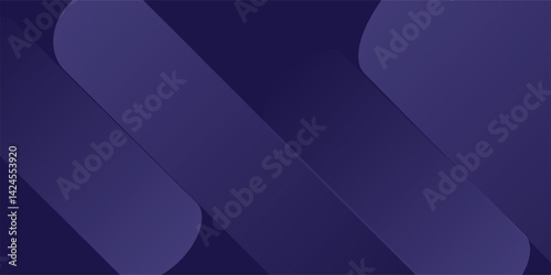 Abstract drak blue background with diagonal lines. Dynamic shapes composition. Vector illustration