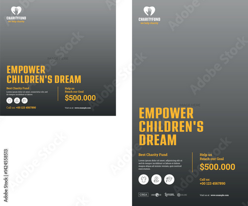 Modern business card design vector template for infographic web layout