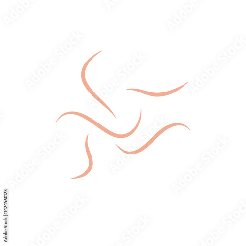 Worms intestinal icon