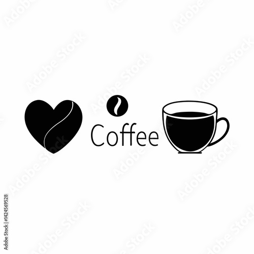 cup of coffee with heart