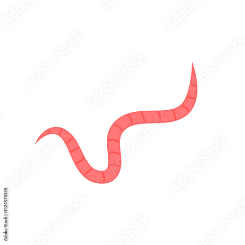 Intestinal Parasitic Worm Icon 