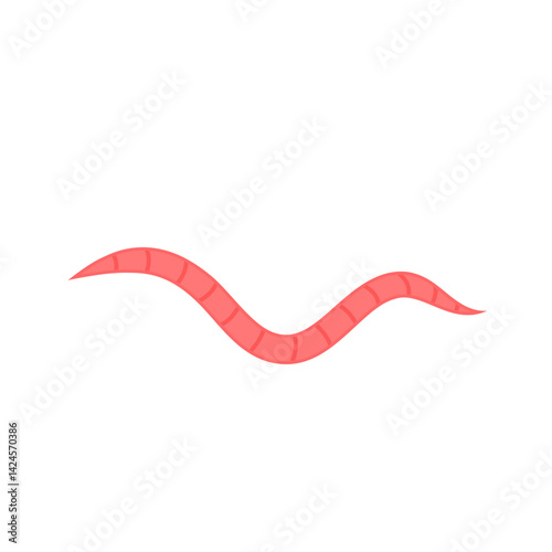 Intestinal Parasitic Worm Icon 