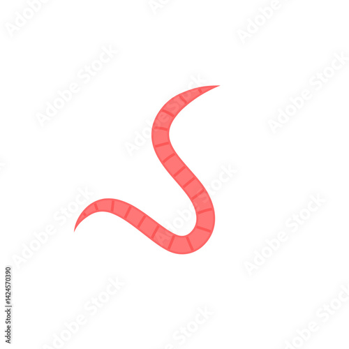Intestinal Parasitic Worm Icon 