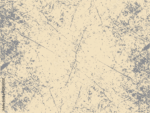 Old Paper Background with Grunge Elements – Dust, Scratches, and Texture
