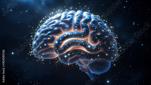 A Conceptual Image of the Human Brain as a Cosmic Network
