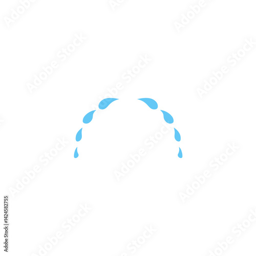 Wallpaper Mural Cartoon water tear vector icon Torontodigital.ca
