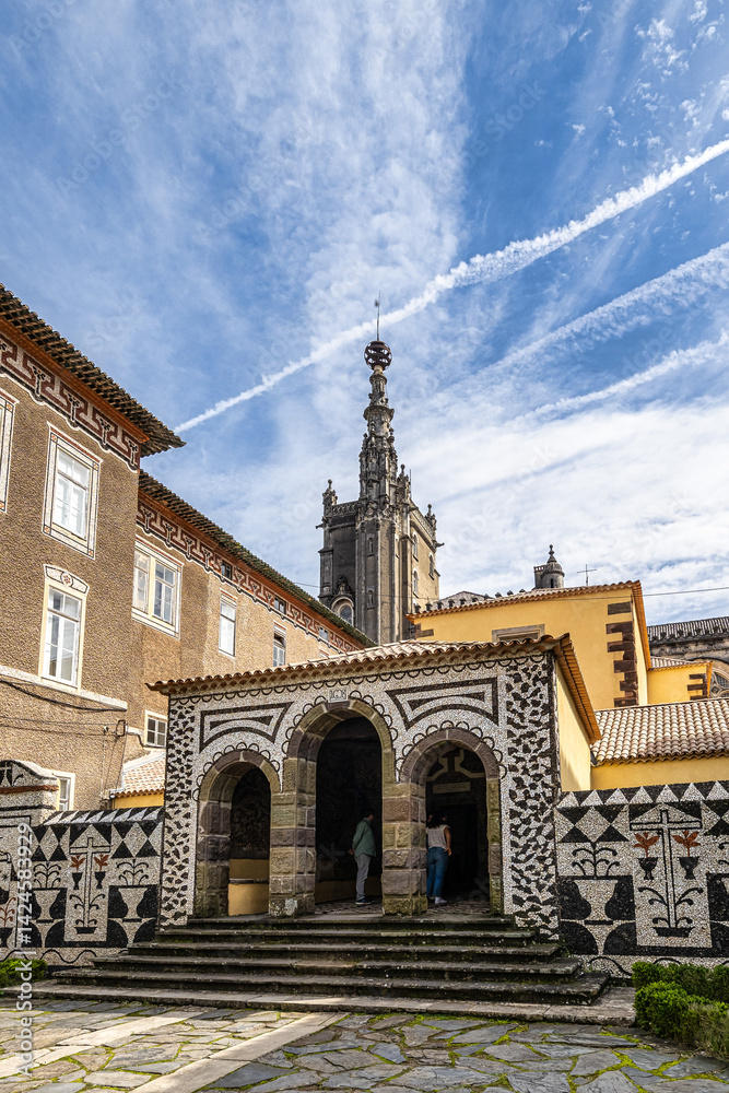 Bussaco Palace Hotel, located in the Bussaco National Forest at Luso, Portugal