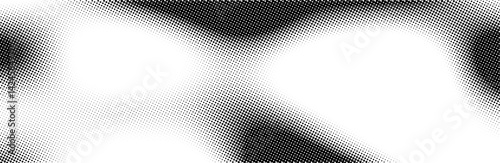 Gradient comic dot background noise pattern grid vector wave. Overlay effect bitmap pixel vintage grain cartoon design retro duotone bg. Halftone graphic texture white paper manga abstract gritty spot