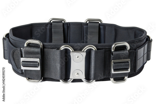 Durable and adjustable utility belt for outdoor activities and heavy-duty tasks in various settings