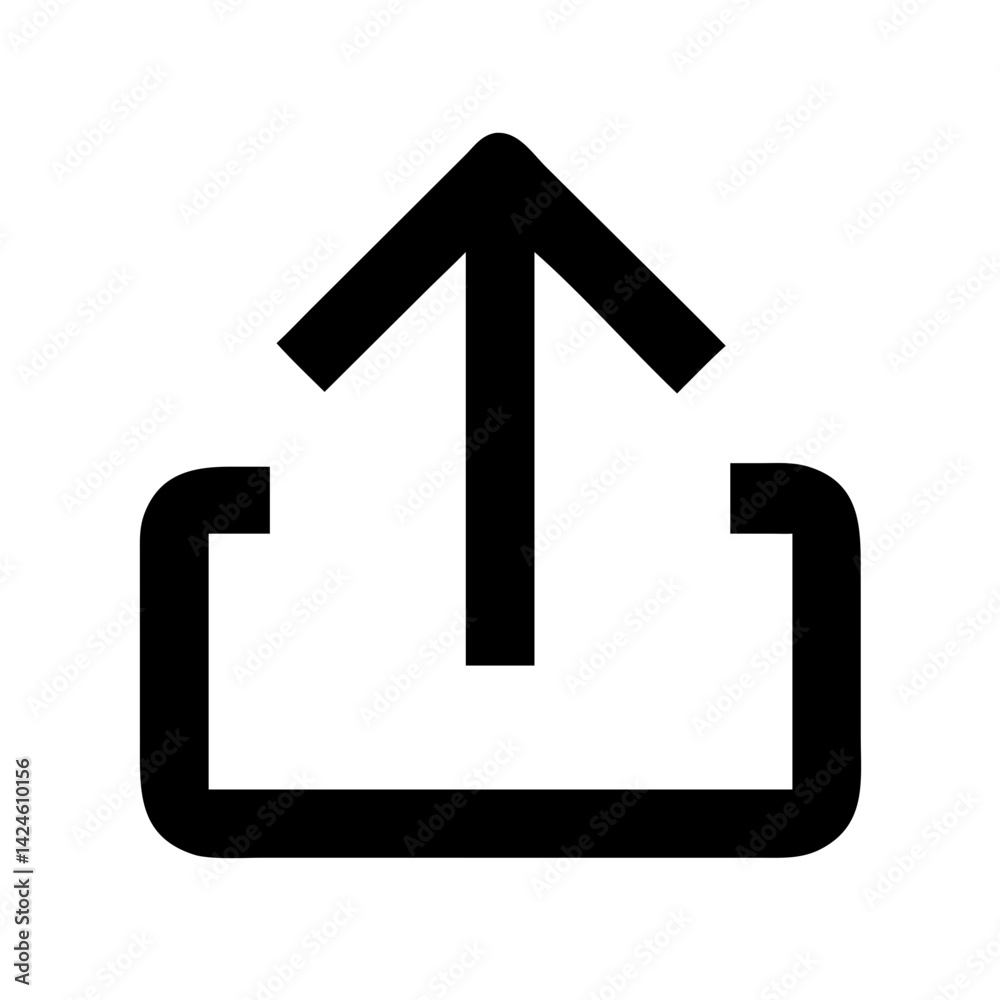 Upload icon image graphic vector illustration for website application and design project needs Upload icon image graphic vector illustration for website application and design project needs