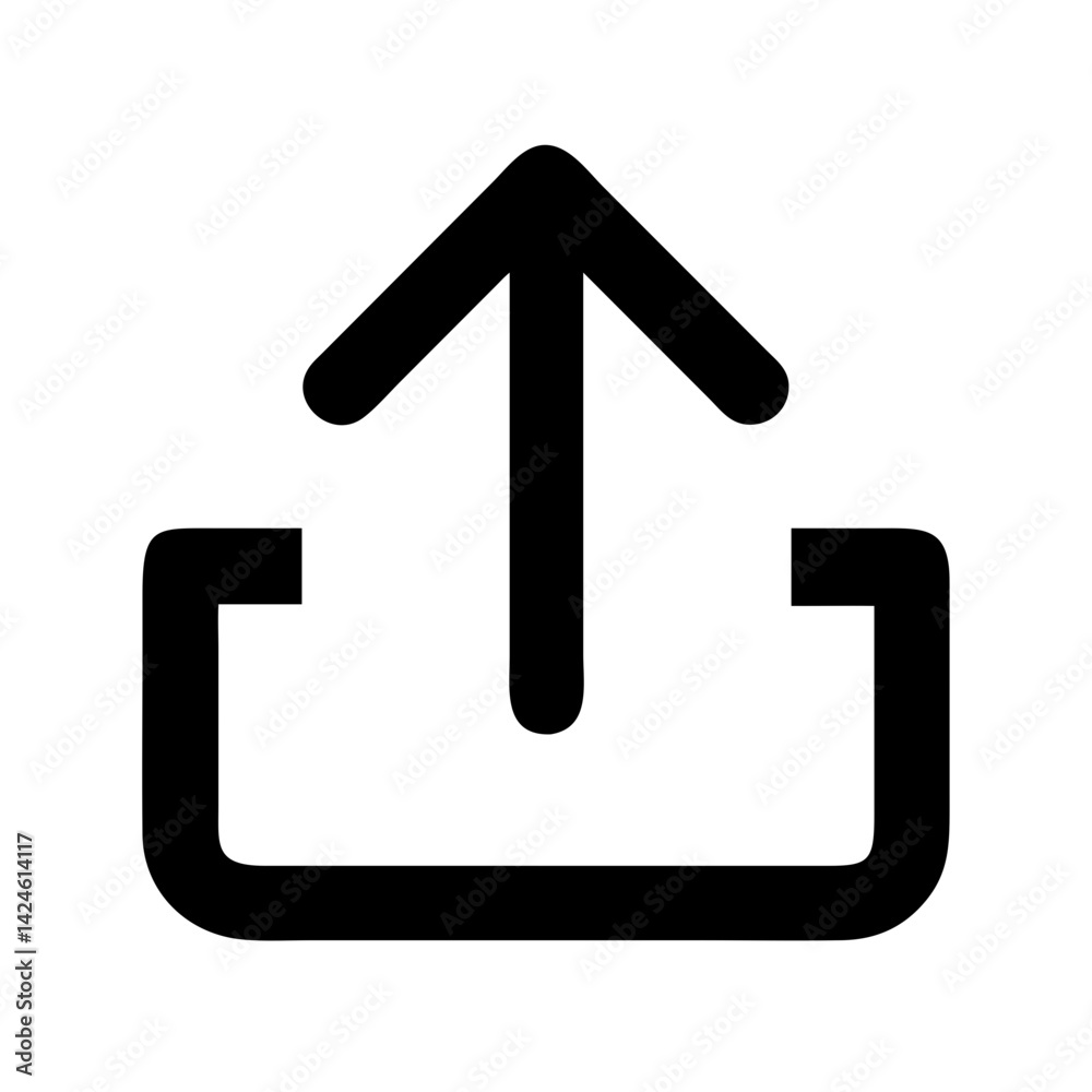 Upload icon vector graphic for website design and mobile ui upload button symbol graphic resource Upload icon vector graphic for website design and mobile ui upload button symbol graphic resource