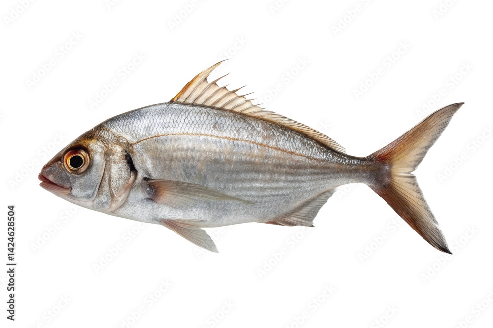 Fototapeta premium Fresh fish ready for culinary preparation and gourmet cuisine presentation