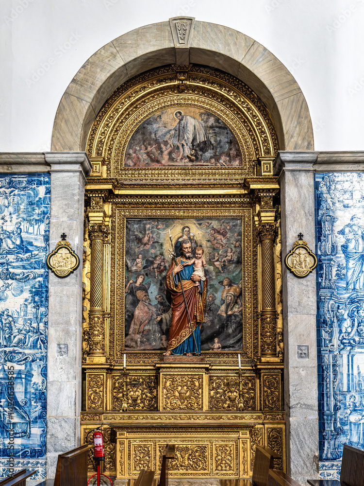 Renaissance Cathedral of St. James the Great at Beja, Portugal.