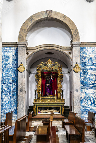 Obraz na płótnie Renaissance Cathedral of St. James the Great at Beja, Portugal. w salonie