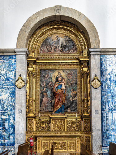 Obraz na płótnie Renaissance Cathedral of St. James the Great at Beja, Portugal. w salonie