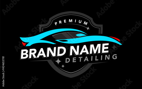 Banner professional car detailing services enhancing vehicle appearance and protection at a local workshop