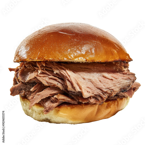 Pit Beef BaltimoreâBaltimore Pit Beef Sandwich with Smoky Rare Roast Beef