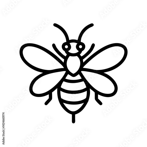 Bee Animal outline Icons