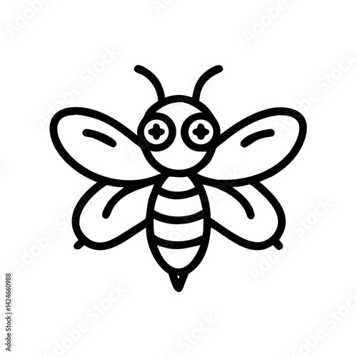 Bee Animal outline Icons