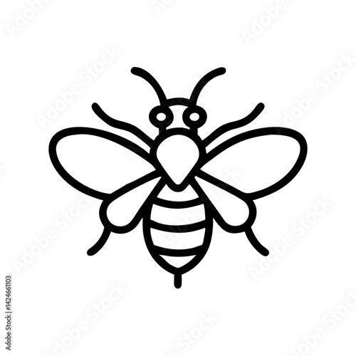 Bee Animal outline Icons
