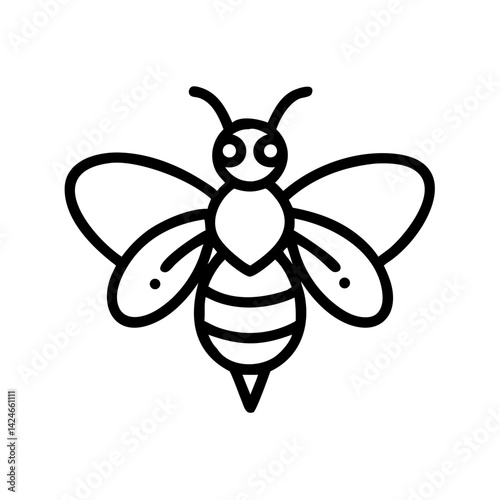 Bee Animal outline Icons