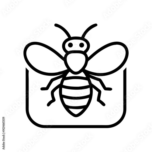Bee Animal outline Icons
