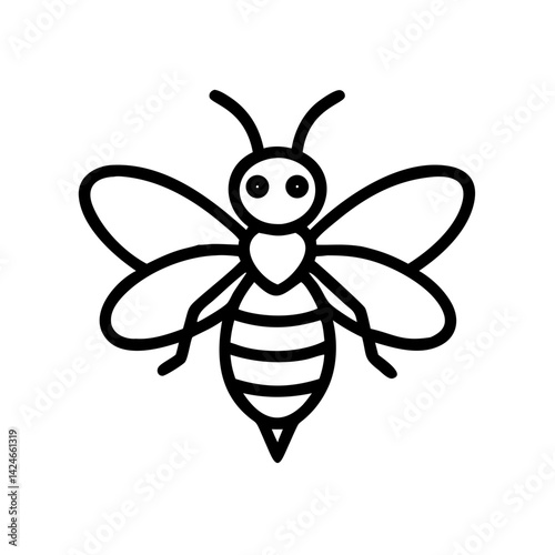 Bee Animal outline Icons