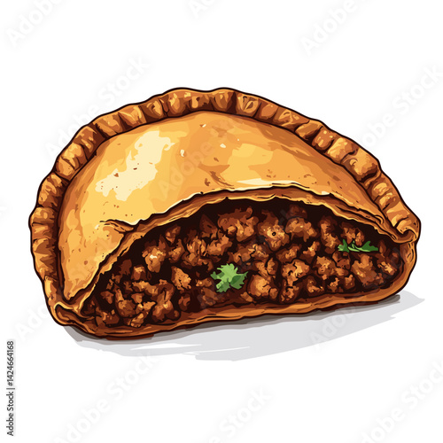 Natchitoches Meat Pie Slice – Savory Louisiana Tradition photo