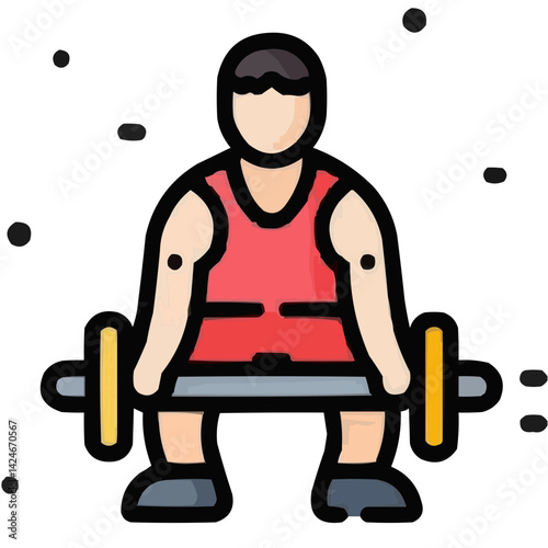 tennis player vector illustration