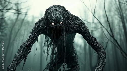 The Forest Horror: A Dark Creature of the Woods
