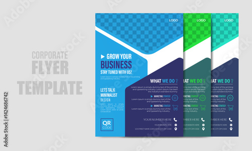 Professional creative flyer design template, and simple design, Multipurpose Flyer Layout