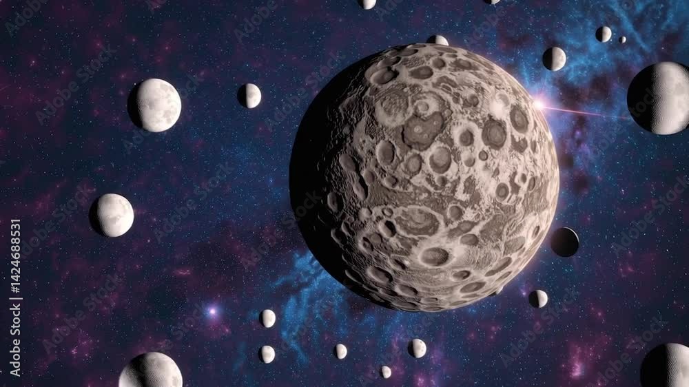 planet earth in space